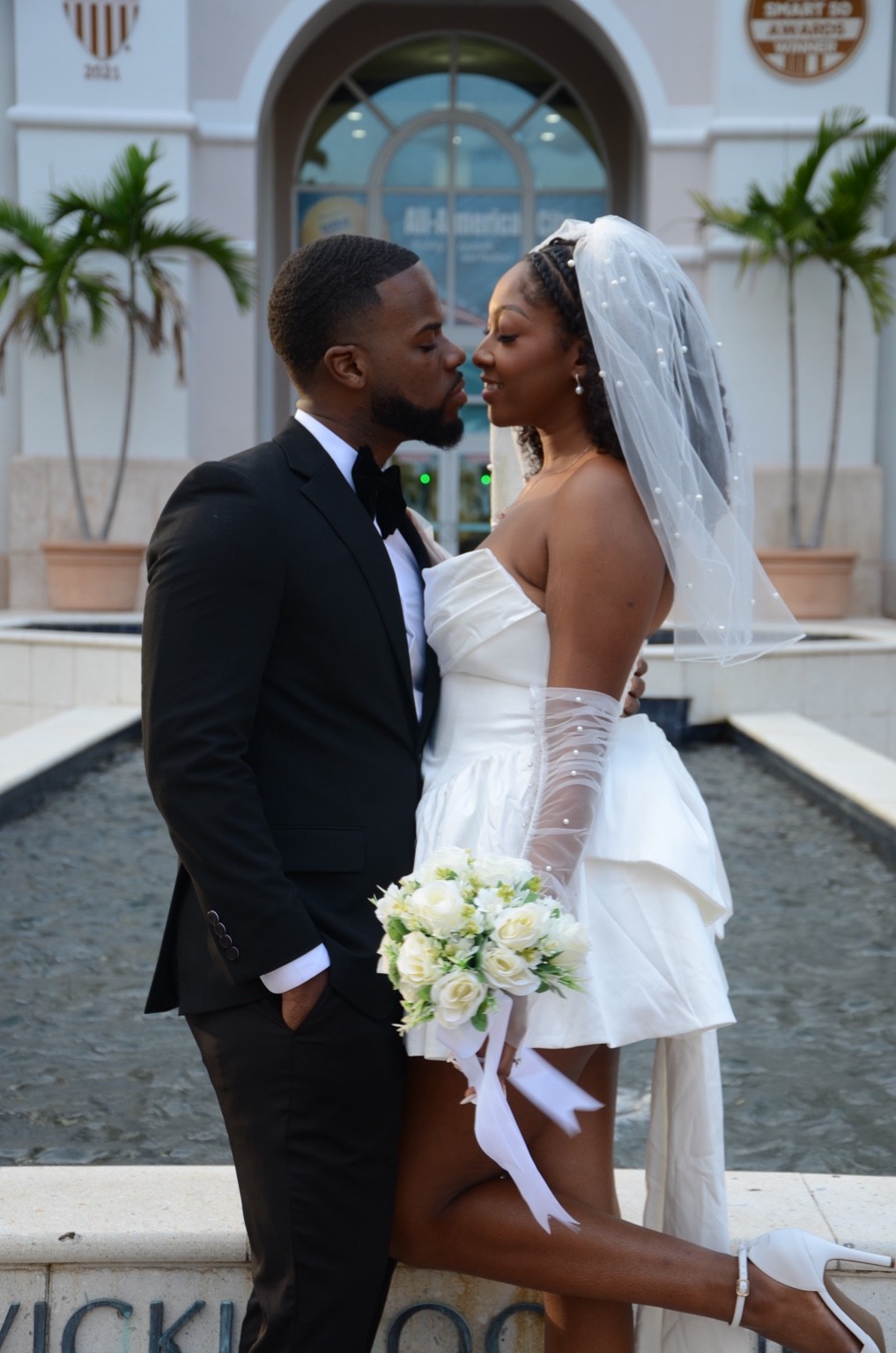 Just married, and a lifetime ahead